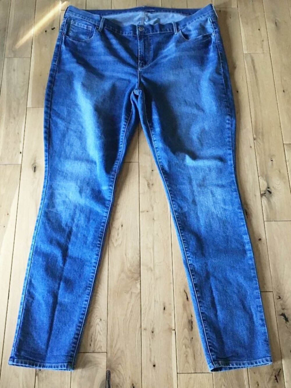 Old Navy Original High Rise Denim Jeans 18 Tall Blue